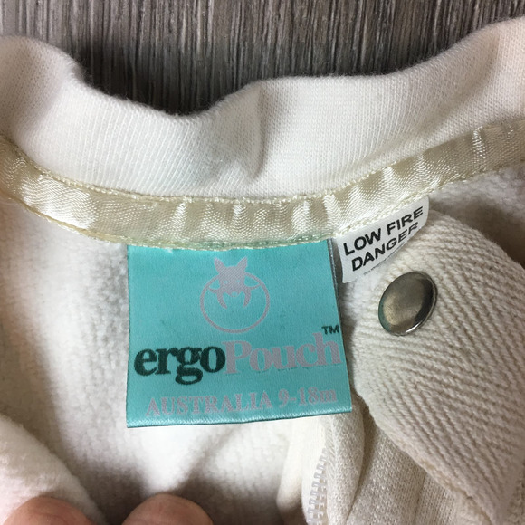 Ergo Pouch Baby Sleep Sack Bag Zip Front Australia White 9 to 18 Months - Picture 9 of 9